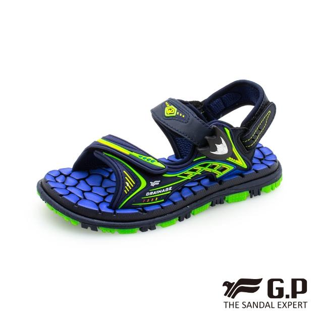 【G.P】經典款Vii-兒童舒適涼拖鞋G1616B-藍色(SIZE:31-35 共三色)