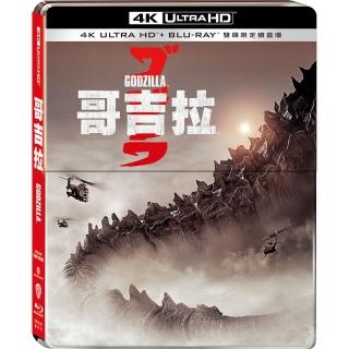 【得利】哥吉拉 UHD+BD 雙碟限定鐵盒版(Godzilla 2014 UHD+BD 2 Disc Steelbook)