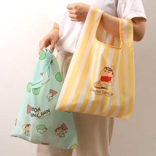 【蠟筆小新】Eco Bag 環保袋 折疊購物袋 收納袋 手提袋(Eco Bag 環保袋 折疊購物袋 收納袋 手提袋)