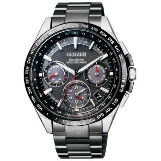 【CITIZEN 星辰】宇宙航道衛星對時腕錶(CC9015-62E)