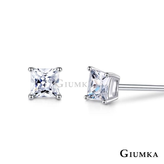 【GIUMKA】純銀耳環．耳針式．4.0 mm(新年禮物)