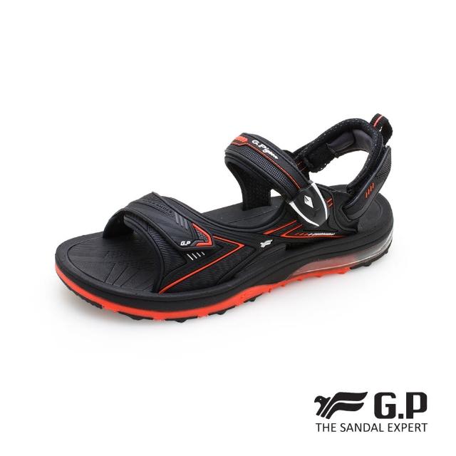 【G.P】男款超緩震氣墊涼鞋G1676M-橘色(SIZE:39-44 共二色)