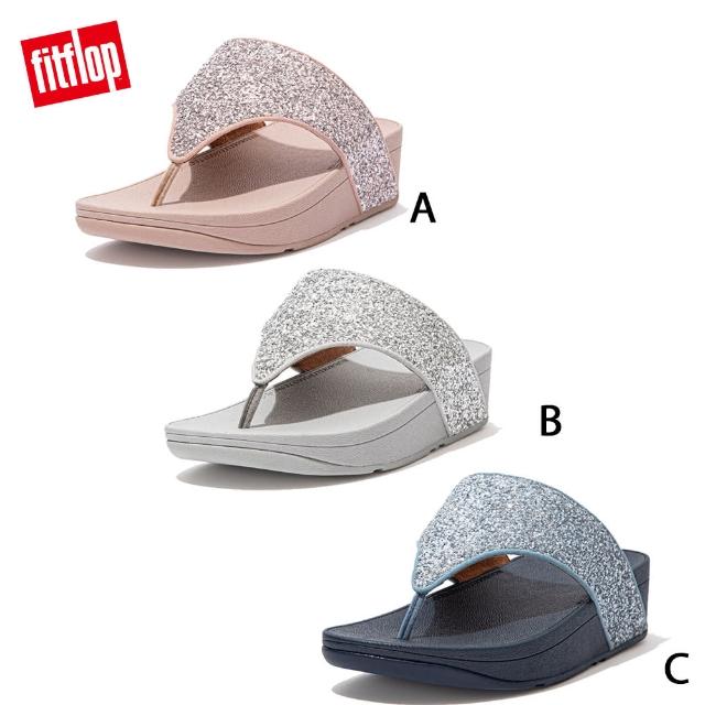 【FitFlop】OLIVE GLITTER MIX TOE-POST SANDALS閃耀亮片造型夾腳涼鞋-女(共3色)