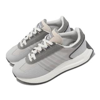 【adidas 愛迪達】休閒鞋 Retropy E5 男鞋 女鞋 灰 白 復古 BOOST 麂皮 拼接 愛迪達(IE0484)