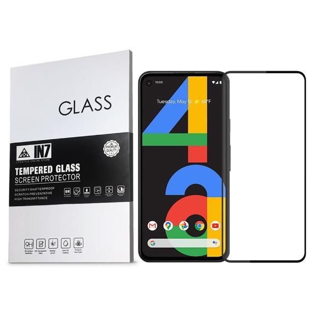 【IN7】Google Pixel 4a 5G 6.2吋 高透光2.5D滿版鋼化玻璃保護貼