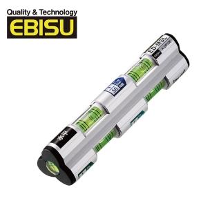 【EBISU】Pro-work系列-排水流向水平儀-3管多泡(ED-MSL)