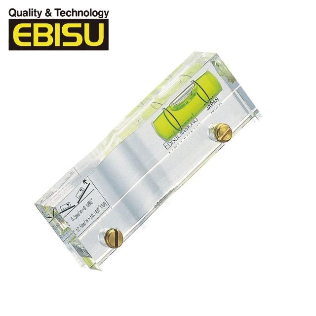 【EBISU】Mini系列-水晶夾式水平尺(ED-RU)