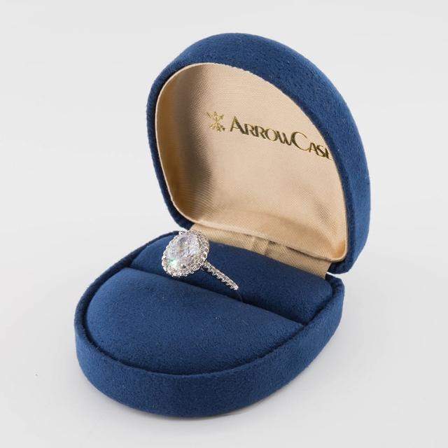 【AndyBella】寶石藍珠寶盒(戒指盒)