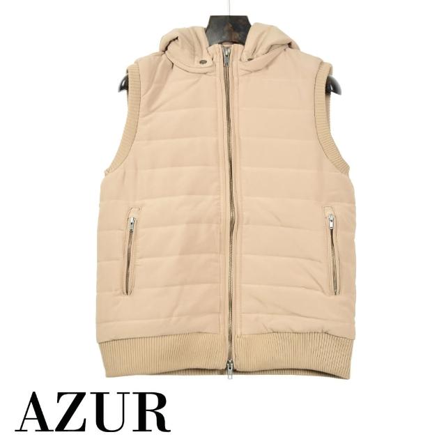 【AZUR】棉質防風背心-2色