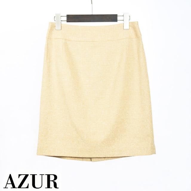 【AZUR】都會風格A字裙-2色