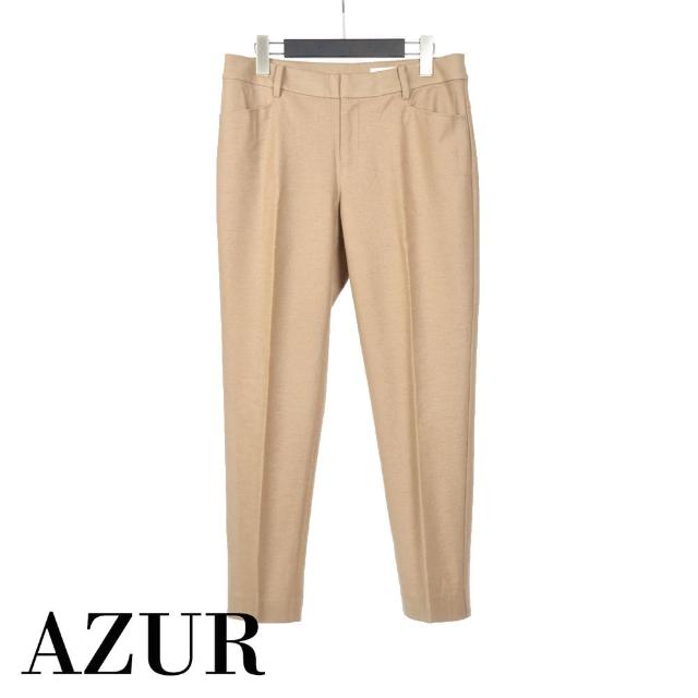 【AZUR】基本風格西裝褲-駝色