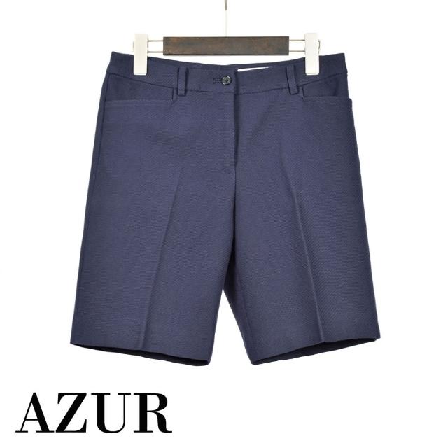 【AZUR】休閒風格時尚五分褲-2色