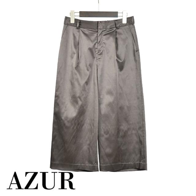 【AZUR】時尚風格寬版長褲-2色