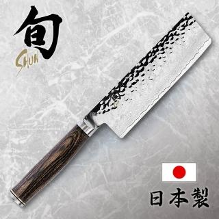 【KAI 貝印】旬Shun 日本製方形鋼刀 14cm TDM-0742(高碳鋼 日本製菜刀)