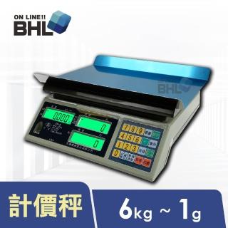 【BHL 秉衡量】EXCELL英展 LCD夜光L型計價秤 EP-6K〔6kgx1g〕(英展高精度計價秤 EP-6K)