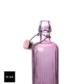 【HOLA】丹麥Bitz 玻璃水瓶750ml 粉
