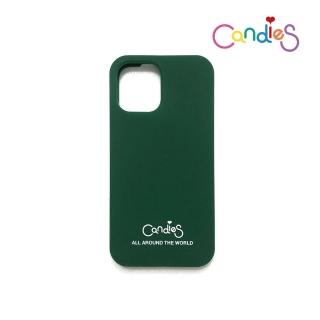 【Candies】iPhone 12 / 12 Pro適用6.1吋 Simple系列 Candies logo素面殼(深綠)
