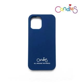 【Candies】iPhone 12 / 12 Pro適用6.1吋 Simple系列 Candies logo素面殼(海軍藍)