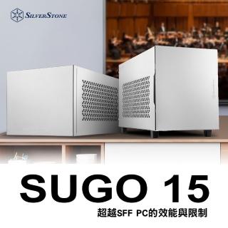 【SilverStone 銀欣】SUGO 15-SG15S(Mini-ITX 電腦機殼 銀色)