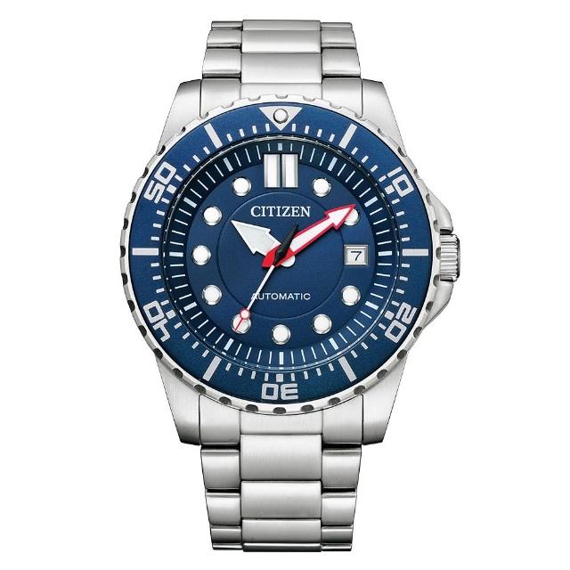 【CITIZEN 星辰】Mechanical經典藍面機械腕錶(NJ0121-89L)