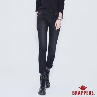 【BRAPPERS】女款 新美腳Royal系列-低腰彈性七分skinny窄管褲(黑)