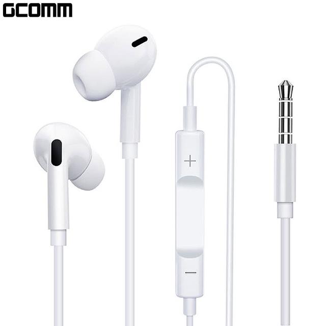 【GCOMM】iPhone Android 入耳式隔音降噪低音立體耳機(含線控麥克風)