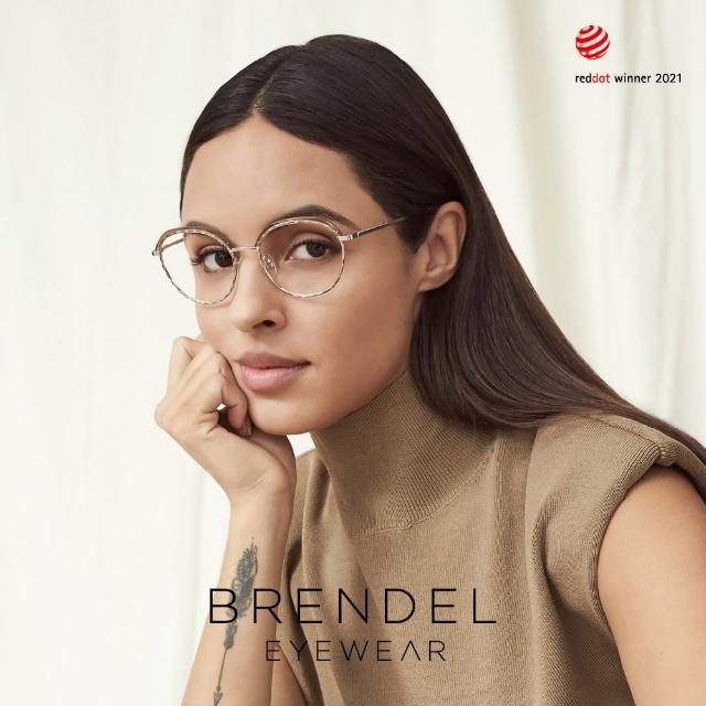 【Eschenbach】BRENDEL 布蘭德爾 德國時尚女性幾何金屬眉框眼鏡(902351)