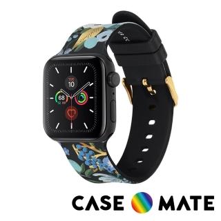【CASE-MATE】x Rifle Paper Co. 限量聯名款 Apple Watch 38-40mm 錶帶(花園派對 - 藍)