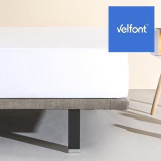 【西班牙Velfont】有機棉2合1防水保潔床包 白色(110x200公分 - 成長床床包)