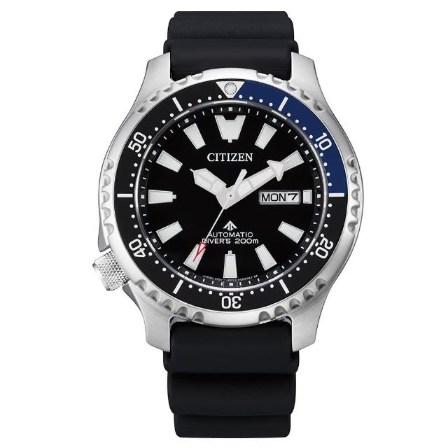 【CITIZEN 星辰】PROMASTER 鋼鐵河豚潛水機械腕錶(NY0111-11E)