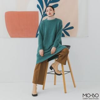 【MO-BO】NEW LOOK絨毛針織洋裝(洋裝)