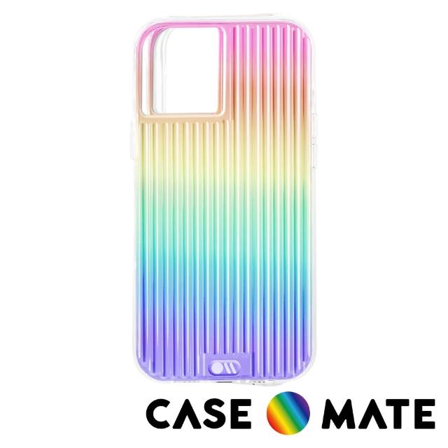 【CASE-MATE】iPhone 12 mini Tough Groove(彩虹波浪防摔抗菌手機保護殼)