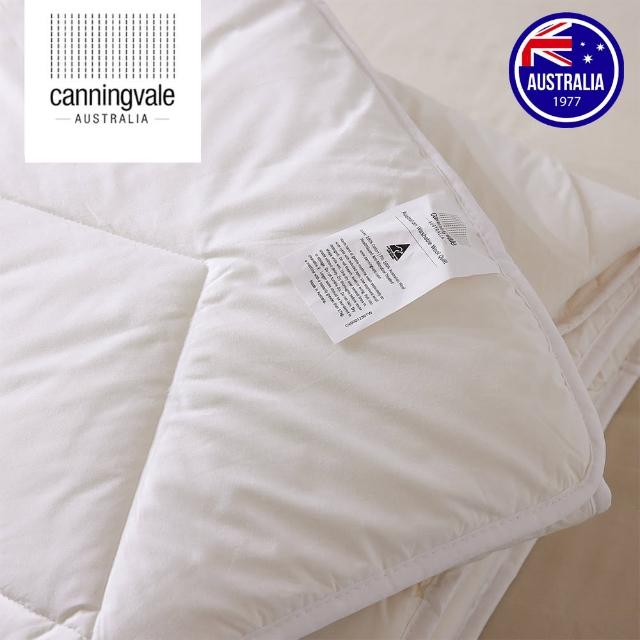 【canningvale】可水洗防菌抗敏100%純羊毛冬被-雙人3.2kg
