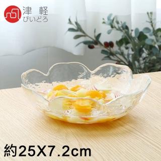 【ADERIA】日本進口津輕系列手作花瓣玻璃碗