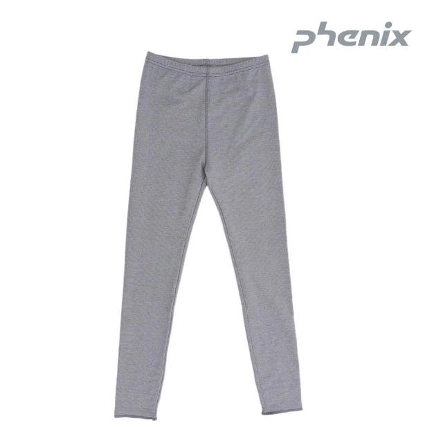 【Phenix】童Outlast恆溫緊身長褲[灰色]PH172KU301(日本秋冬 兒童 保暖緊身長褲)
