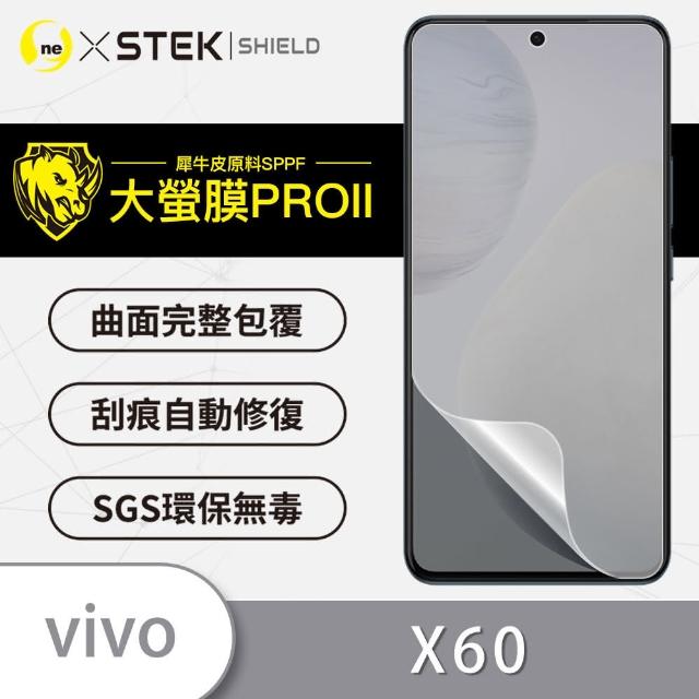 【o-one大螢膜PRO】VIVO X60 滿版手機螢幕保護貼