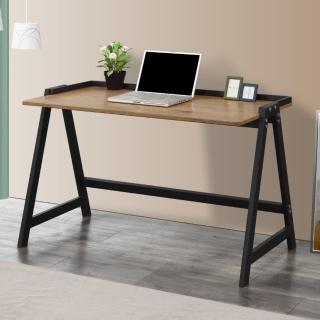 【MUNA 家居】簡約4.2尺鐵框書桌共兩色(書桌 電腦桌 辦公桌 桌子)