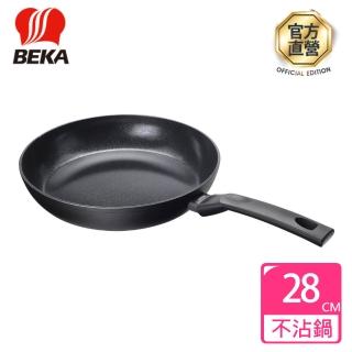 【BEKA貝卡】費塔陶瓷鈦不沾鍋單柄平底鍋28cm(BFE-F28-BK)