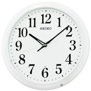 【SEIKO 精工】滑動式秒針靜音時鐘 掛鐘(QXA776W)