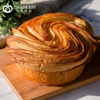 【聖瑪莉】手撕玫瑰花型丹麥麵包x8入(麵包/丹麥/丹麥麵包/手撕包/玫瑰)