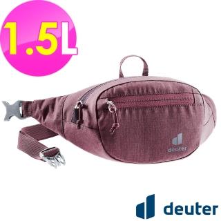 【deuter】BELT I 1.5L休閒輕量腰包(3900121暗紅/胸包/側背包/路跑/慢跑)