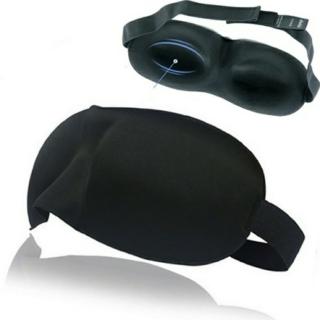 【Ainmax 艾買氏】3D立體無痕眼罩 遮光眼罩 3D立體剪裁 無痕眼罩(遮光 舒適 睡眠 出國旅行必備 再送長梳)