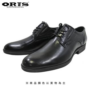 【oris 帆船鞋】ORIS真皮輕量化舒適氣墊皮鞋-黑-S8905N01(真皮/手工/皮鞋)