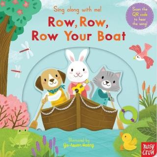 【麥克兒童外文】Row Row Row Your Boat-Sing Along With Me系列-硬頁操作書