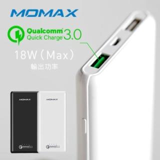 【Momax】IP60 3.0 10000mAh 行動電源-白(支援QC3.0快充 輸出功率18W)