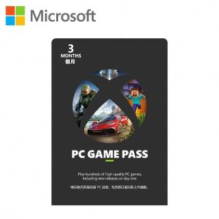 【Microsoft 微軟】Xbox Game Pass for PC 3個月訂閱服務-下載版