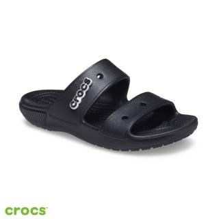 【Crocs】中性鞋 經典雙帶拖鞋(206761-001)