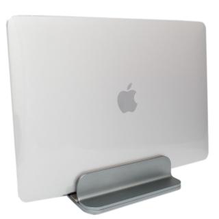 【tFriend】適用手機平板Macbook單槽鋁合金支架 深灰色(手機架/平板筆電架/Macbook架)