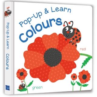Pop-Up & Learn Colours（可愛互動立體書：認識顏色）（附美籍教師朗讀音檔）