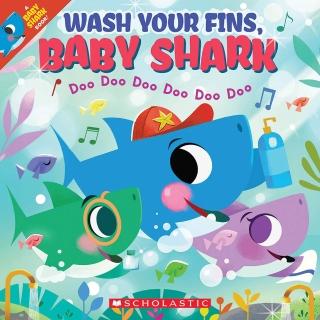 Wash Your Fins Baby Shark